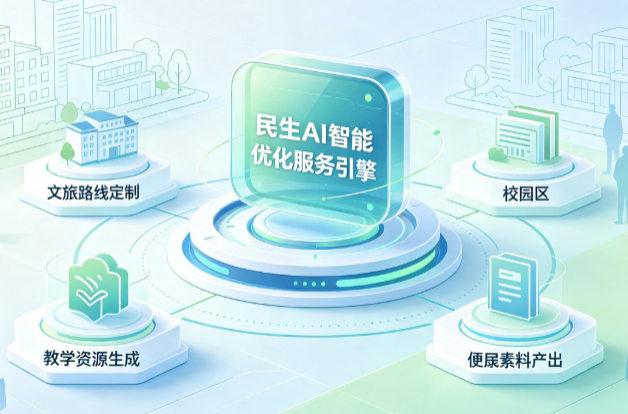 察哈尔右翼中旗AI普惠赋能民生服务 智能优化技术升级大众生活服务体验