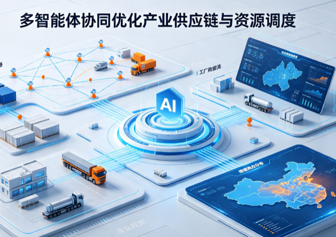察哈尔右翼中旗AI 智能体 Geo 优化重塑产业链空间调度体系，打通仓储运输全链路